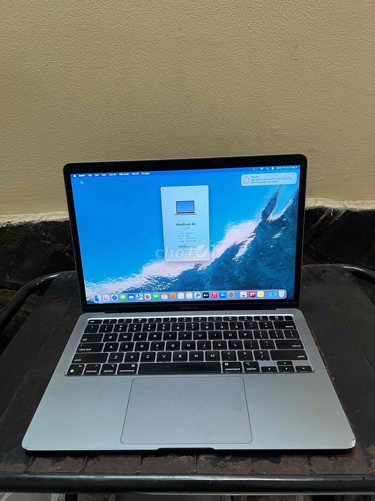 Apple MacBook Air M1 8GB/256GB Xám. Mua bán Laptop tại Quận Gò Vấp Tp Hồ Chí Minh được đăng bởi Nguyễn hữu nghĩa  hình 1