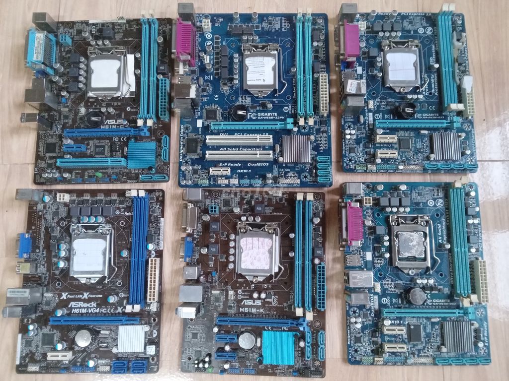 Main H61, H81 các hãng, bảo hành 2 tháng. Mua bán Linh kiện (RAM, Card...) tại Huyện Lâm Hà Lâm Đồng được đăng bởi Nguyen Thanh Chung hình 1