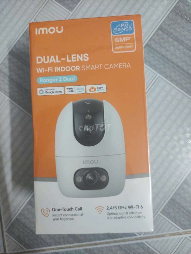 Camera Imou Ranger 2 Dual 6MP new. Mua bán Máy ảnh, Máy quay tại Thành phố Biên Hòa Đồng Nai được đăng bởi Tuấn Anh hình 1