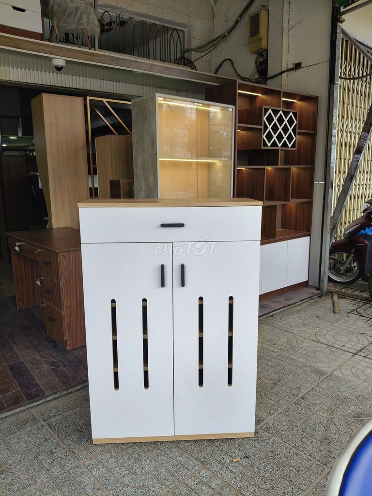 Tủ giày 120x80x32. Mua bán Tủ, kệ gia đình tại Quận 8 Tp Hồ Chí Minh được đăng bởi đỗ thị kim trâm  hình 1