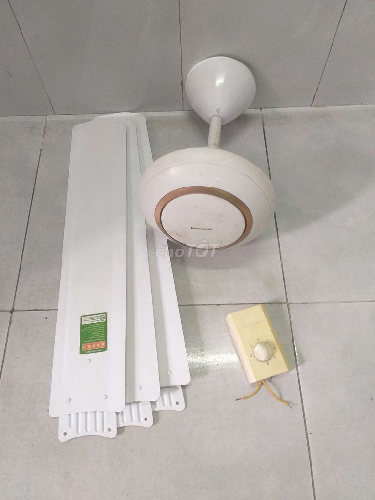 Quạt trần Panasonic F-60MZ2 Kim loại, nhựa Trắng. Mua bán Quạt tại Huyện Hóc Môn Tp Hồ Chí Minh được đăng bởi Hòa hình 1
