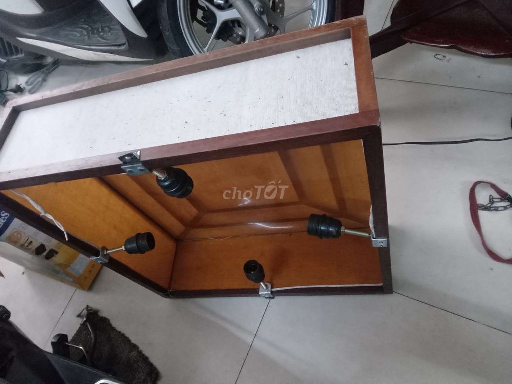 Đèn ốp trần gỗ Nâu 60cm x 60cm. Mua bán Đèn tại Quận 1 Tp Hồ Chí Minh được đăng bởi Chanh Nguyen hình 1
