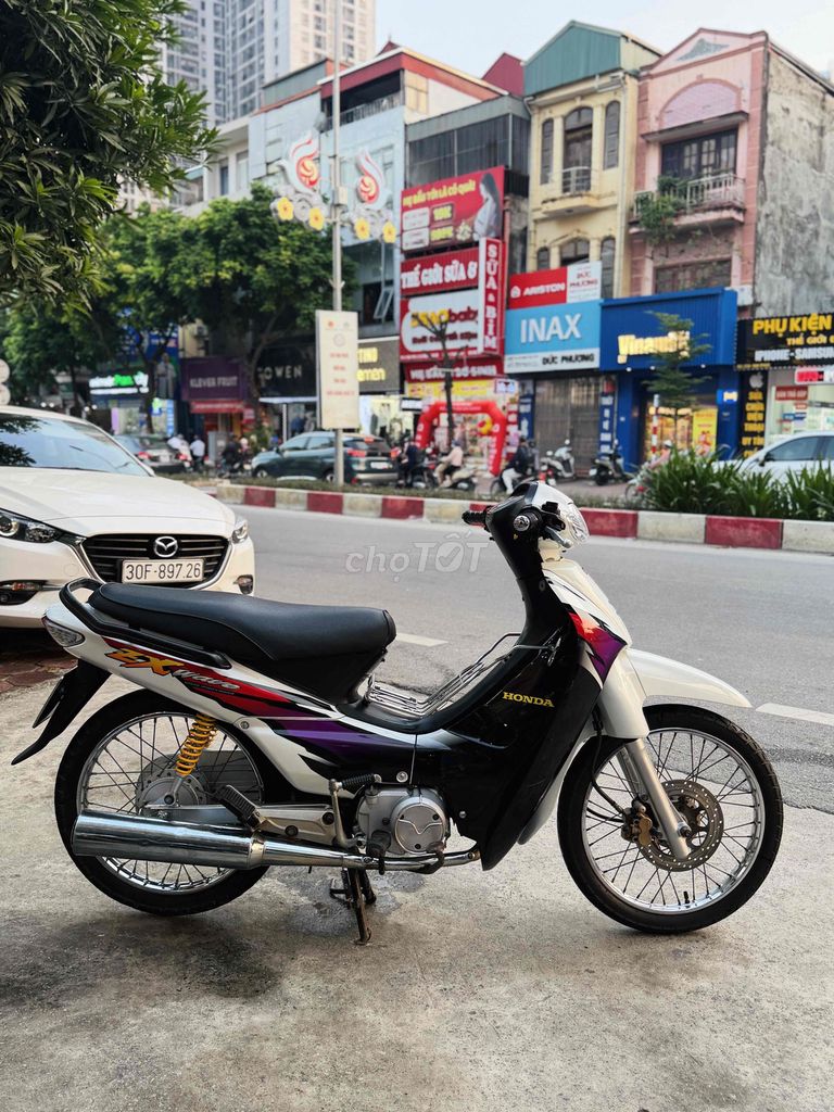 Honda Wave ZX белый, черный, фиолетовый