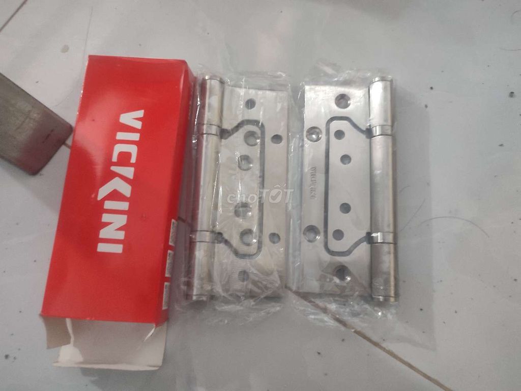 Bản lề cửa Vickini Inox Bạc dùng cho cửa gỗ. Mua bán Nội thất, đồ gia dụng khác tại Thành phố Biên Hòa Đồng Nai được đăng bởi Việc Làm PAK hình 1