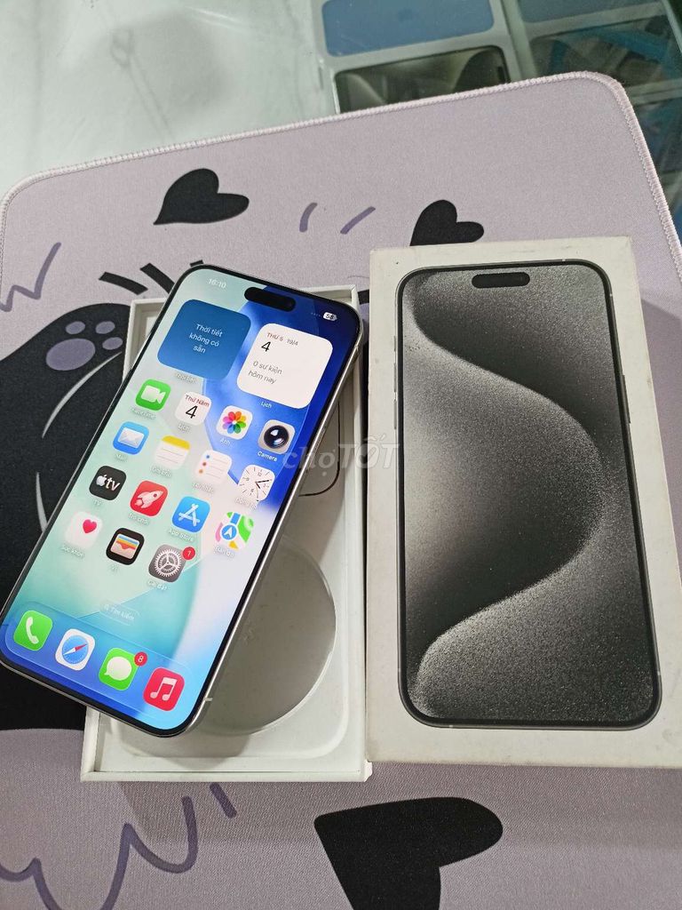  iPhone 15 Pro Max 256gb fullbox đẹp 99%. Mua bán Điện thoại tại Quận Bình Thuỷ Cần Thơ được đăng bởi CH Thuan Mobile hình 1