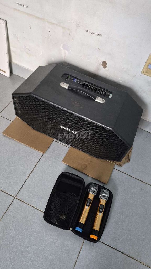Loa karaoke Dalton K225H Đen 900W. Mua bán Tivi, Âm thanh tại Quận 12 Tp Hồ Chí Minh được đăng bởi An Tín  hình 1