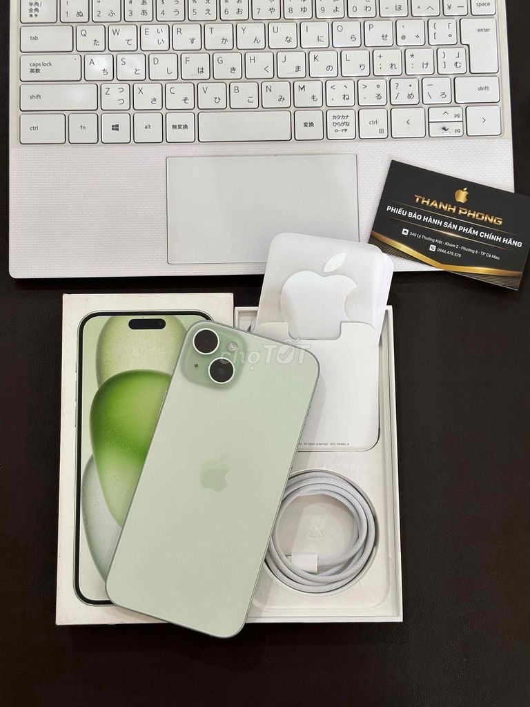 iphone 15plus 128G vn/a Green fullbox