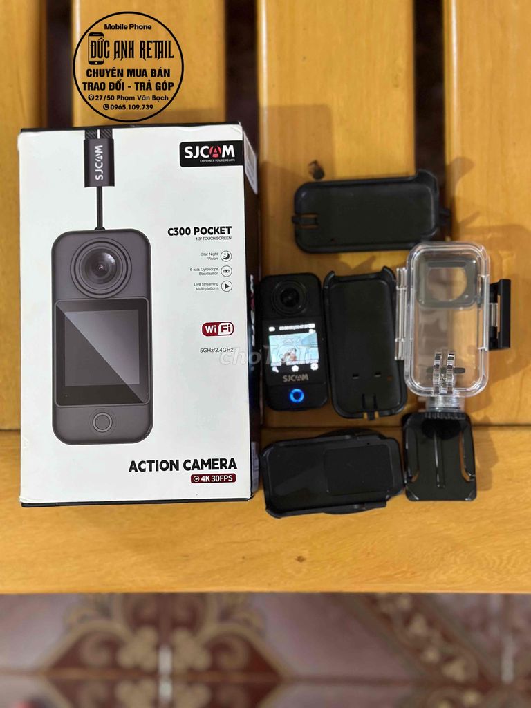 Camera hành trình Sjcam C300 Pocket. Mua bán Máy ảnh, Máy quay tại Thành phố Buôn Ma Thuột Đắk Lắk được đăng bởi Đức Anh Retail hình 1