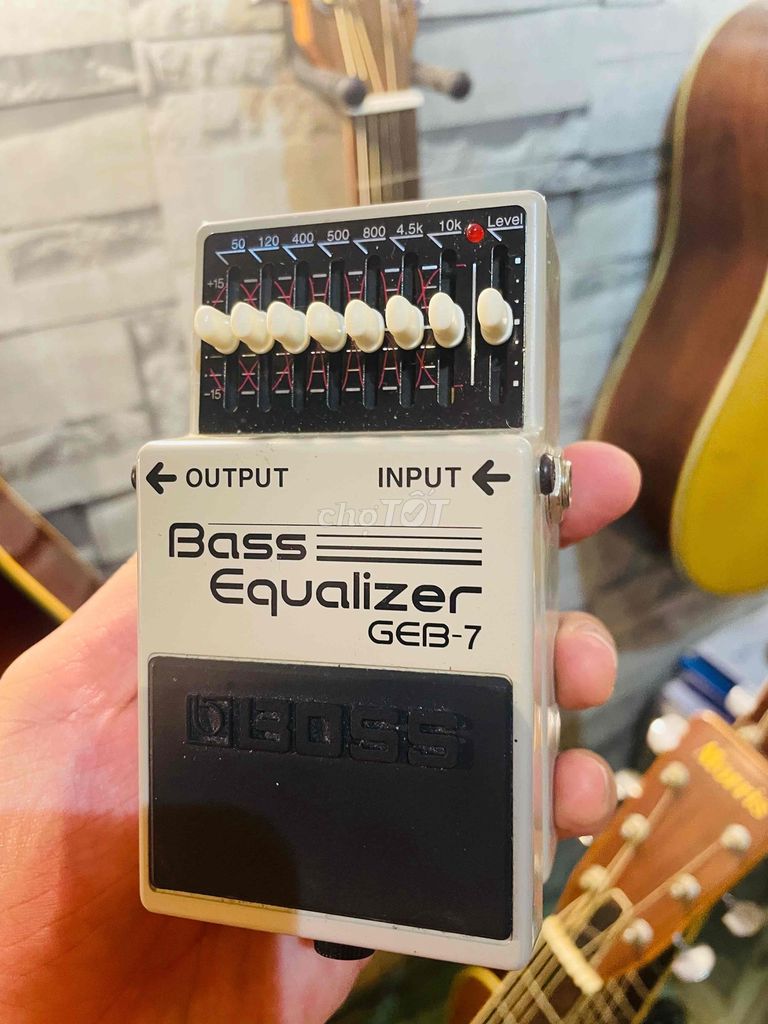 cần bán equalizer bass Geb-7