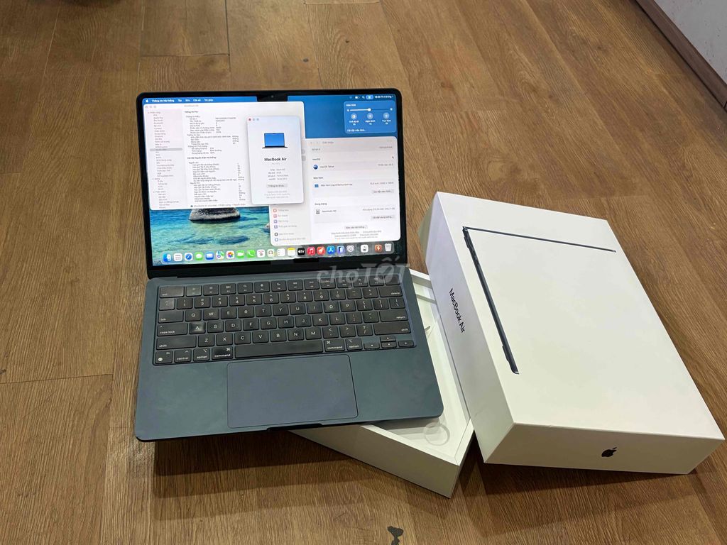 Macbook Air M2 Fullbox bản us zin all. Mua bán Laptop tại Quận Thanh Xuân Hà Nội được đăng bởi quỳnh chi hình 1