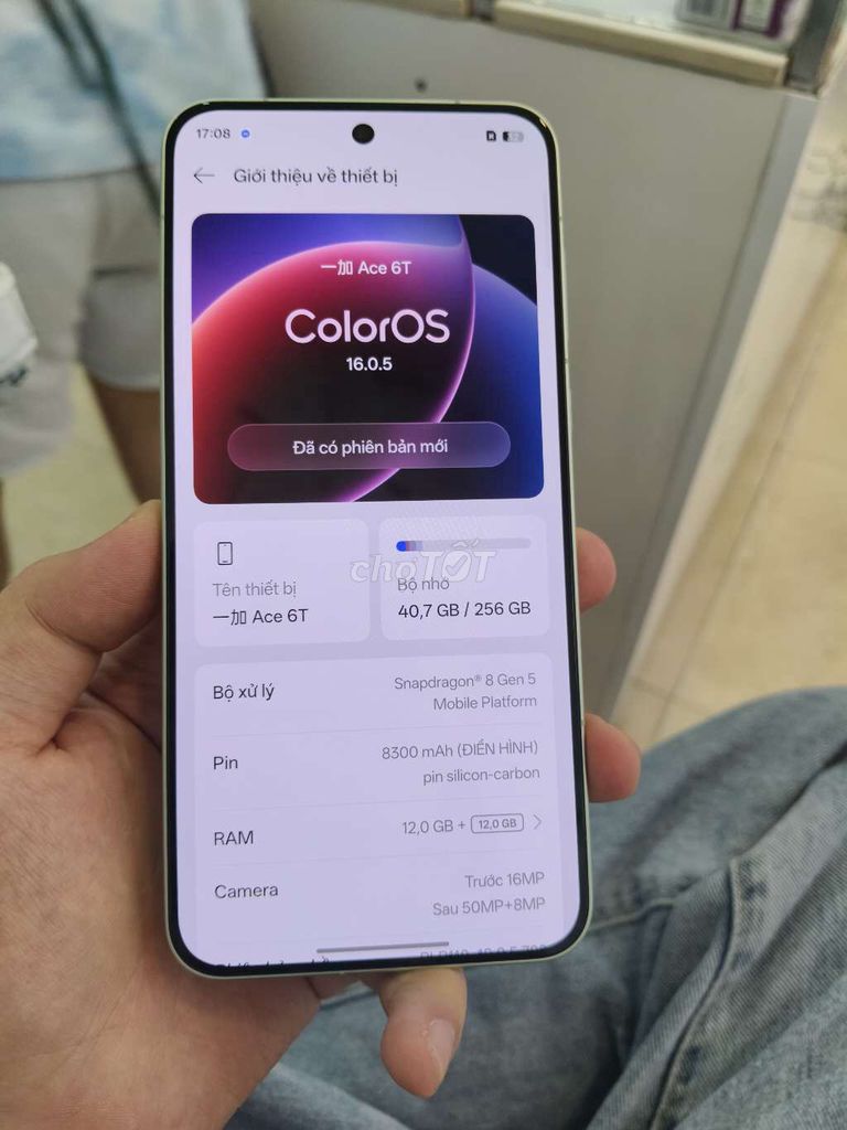 Ace 6T bảo hành vàng cần bán hoặc gl. Mua bán Điện thoại tại Quận Hoàng Mai Hà Nội được đăng bởi Jacking Son hình 1