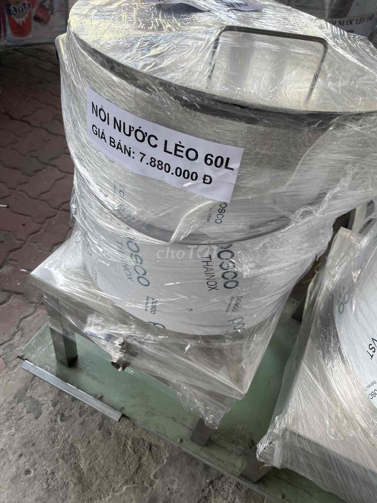 Nồi điện nấu phở Inox 60L Bạc. Mua bán Bếp, lò, đồ điện nhà bếp tại Thành phố Bà Rịa Bà Rịa - Vũng Tàu được đăng bởi Phan Thị Mỹ Dung hình 1