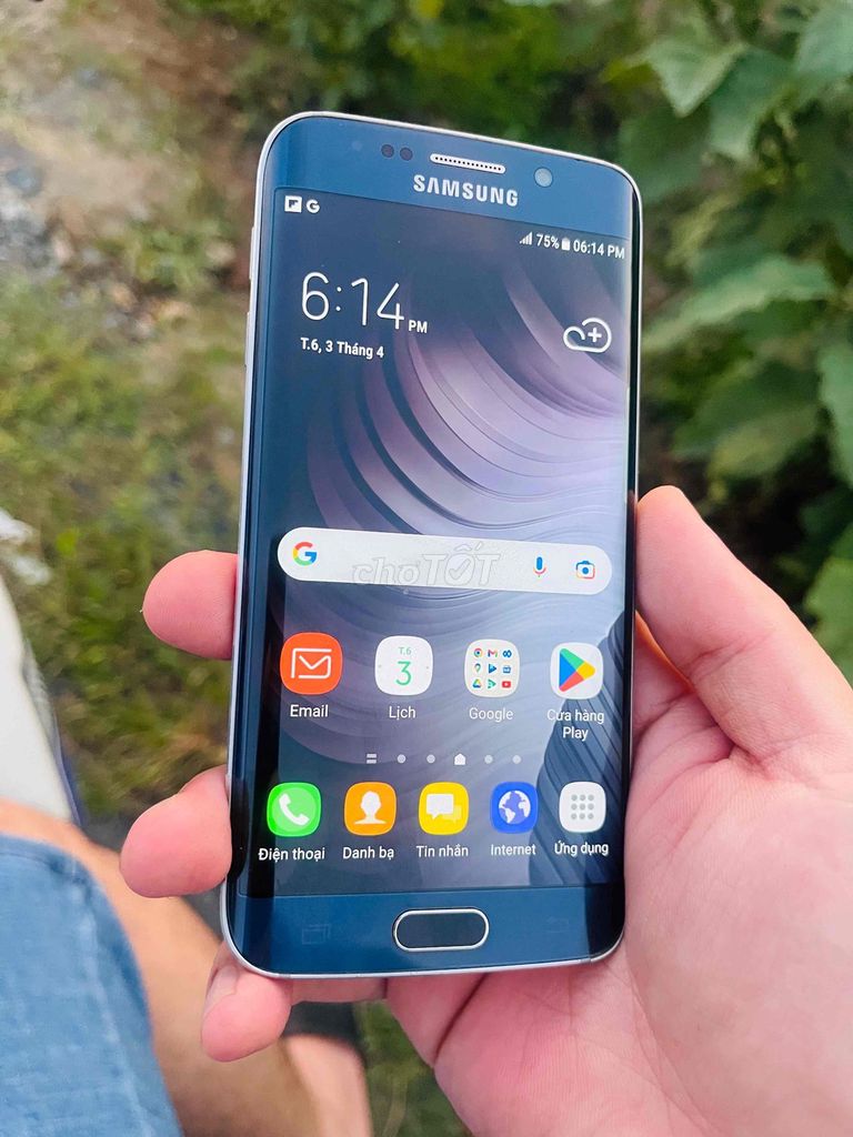 Samsung Galaxy S6 Edge Xanh. Mua bán Điện thoại tại Huyện Càng Long Trà Vinh được đăng bởi Luận hình 1