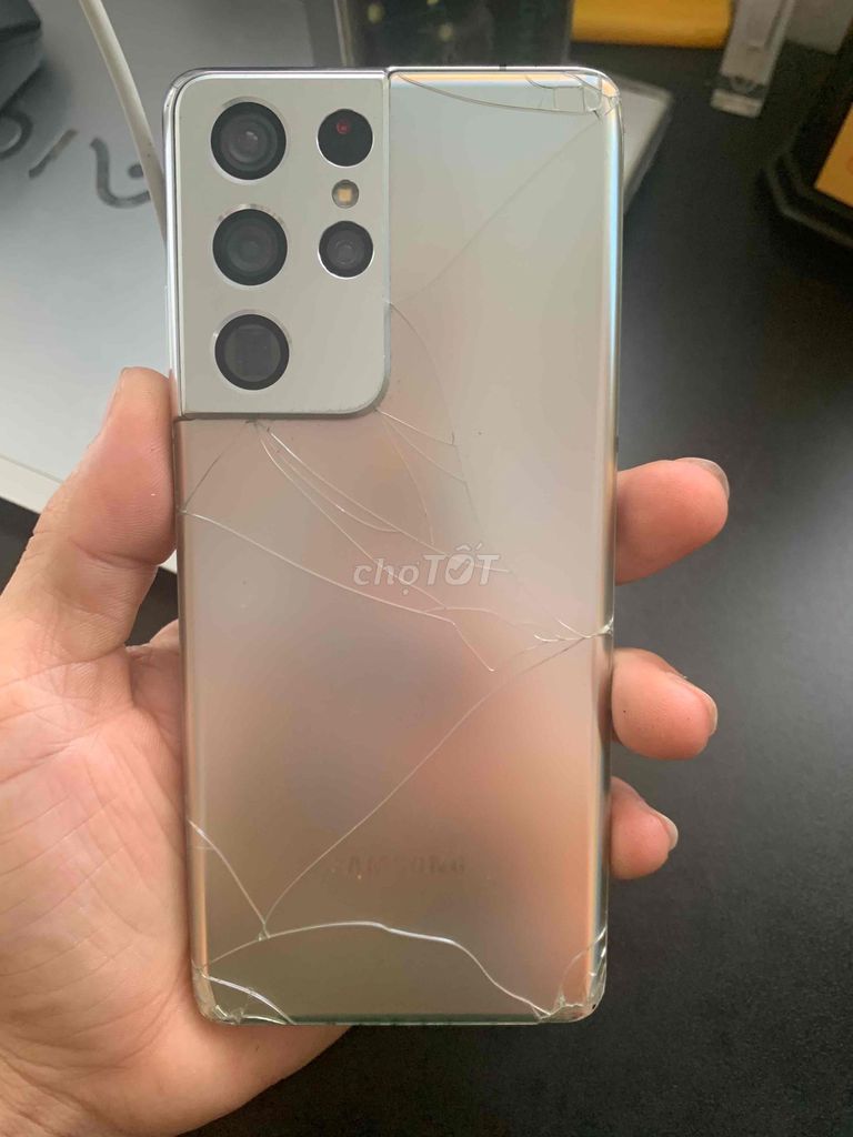 Samsung S21 Ultra 5G 128GB Bạc hỏng. Mua bán Điện thoại tại Thành phố Thủ Đức Tp Hồ Chí Minh được đăng bởi Vinh Nguyen hình 1