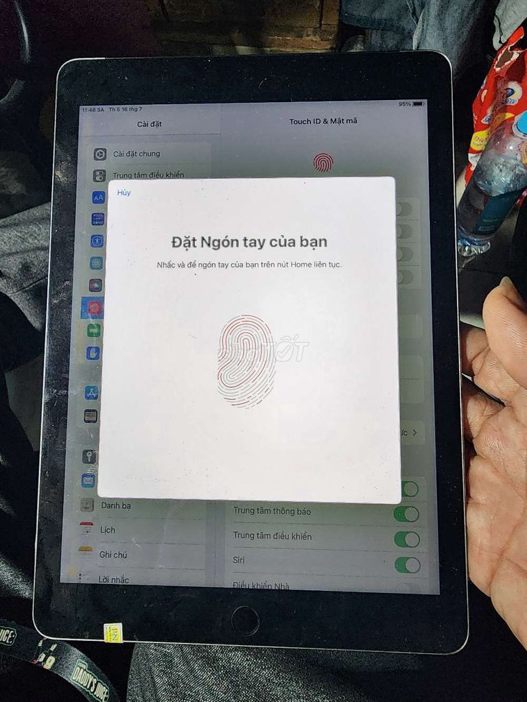 Apple iPad Air 2 Wifi, SIM Xám. Mua bán Máy tính bảng tại Quận Bình Thạnh Tp Hồ Chí Minh được đăng bởi tùng  hình 1
