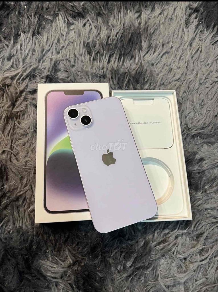 iPhone 14 Plus 128GB Tím FULLBOX BH APPLE 06/2024. Mua bán Điện thoại tại Quận 10 Tp Hồ Chí Minh được đăng bởi iStockHCM hình 1
