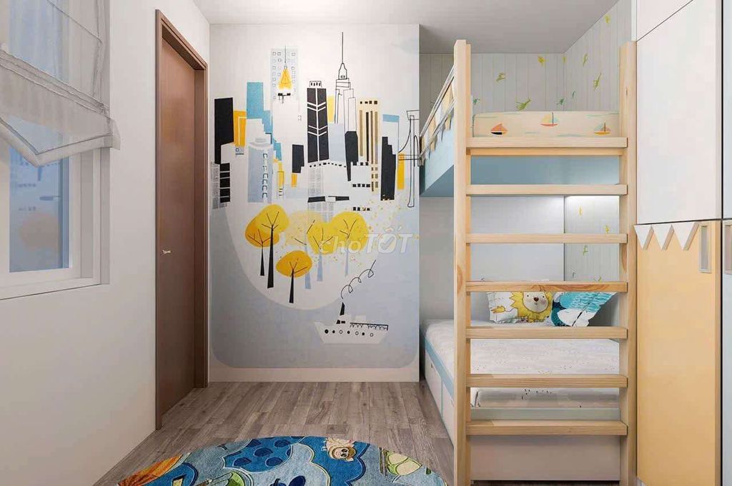 Апартаменты 80 м², 3 спальни, полная меблировка, Ли Сон