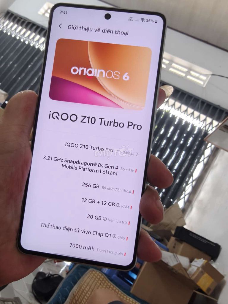 iQOO Z10 Turbo Pro 12GB/256GB Trắng. Mua bán Điện thoại tại Thành phố Bến Tre Bến Tre được đăng bởi Từ Tuấn Bến Tre hình 1