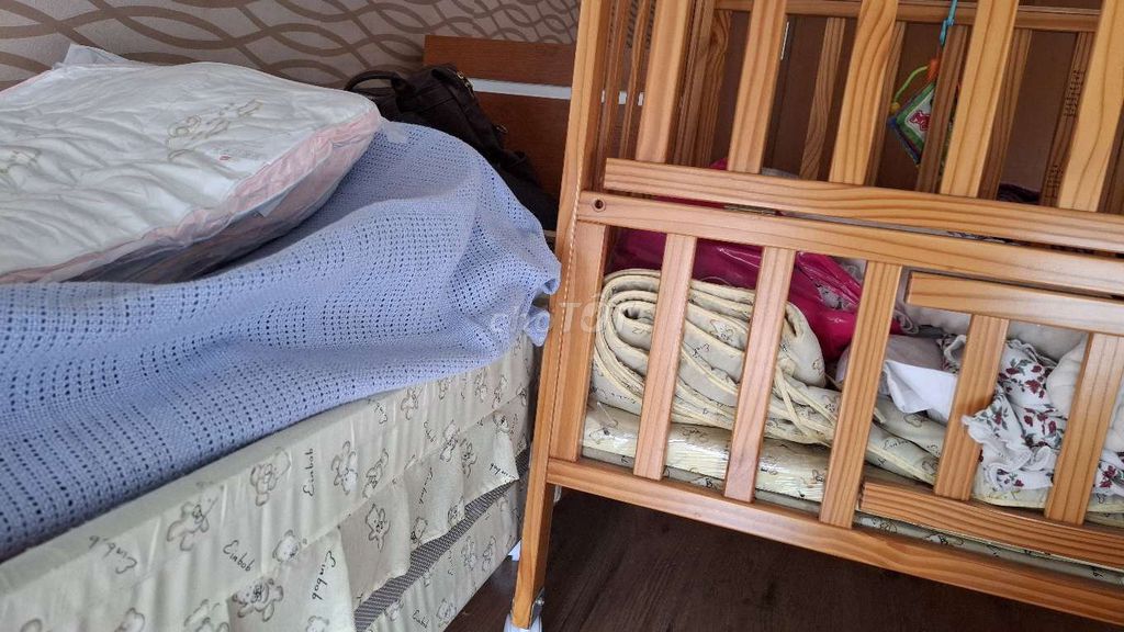 Giường cũi Mamago Oxford 3n1 Gỗ cho bé. Mua bán Mẹ và bé tại Quận 4 Tp Hồ Chí Minh được đăng bởi Đỗ Thị Bảo Kim hình 1