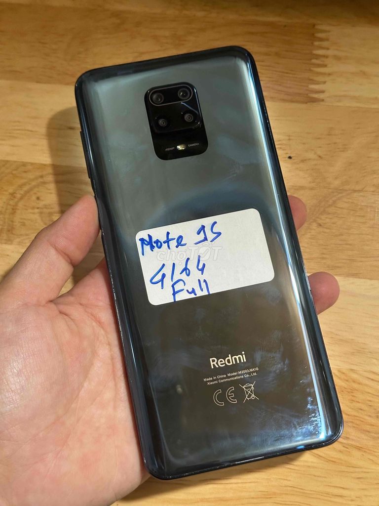 Redmi Note 9S 4GB/64GB Zin Chính Hãng. Mua bán Điện thoại tại Thành phố Thủ Đức Tp Hồ Chí Minh được đăng bởi Thanh Lý Hàng Qua Sử Dụng hình 1