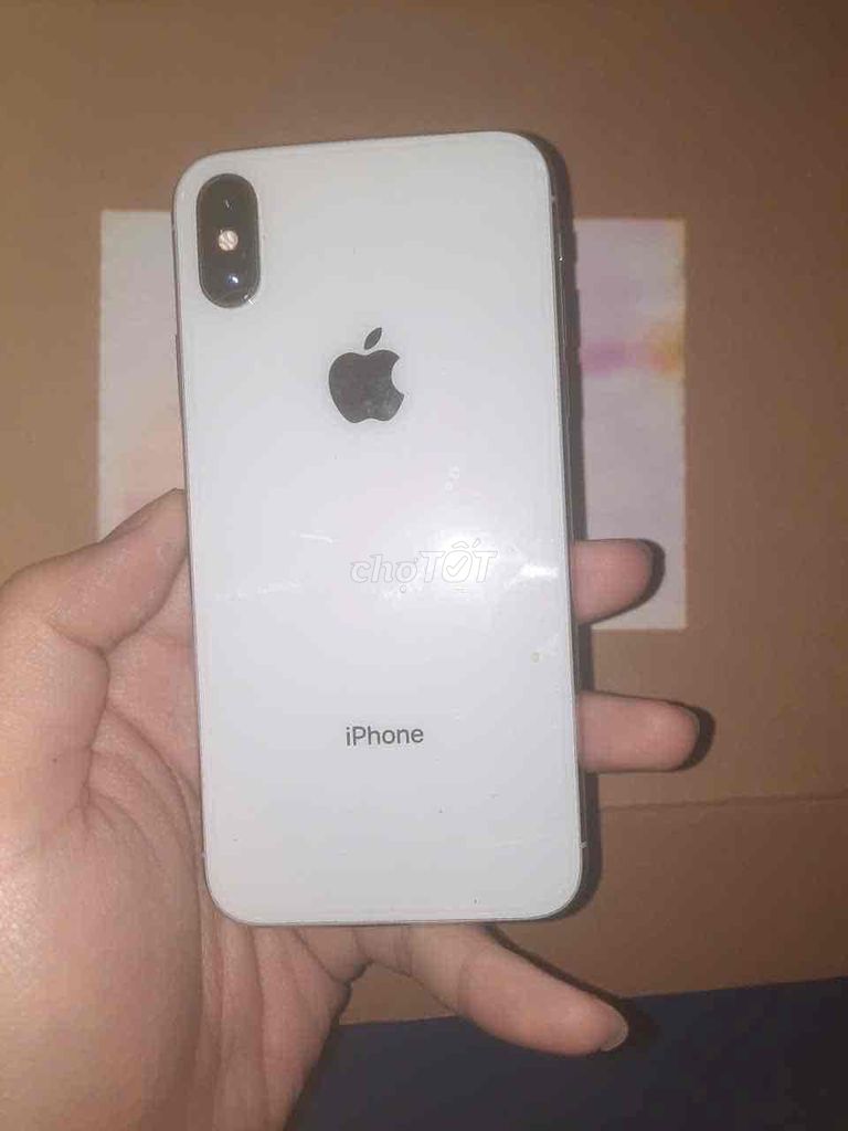 Apple iPhone X Trắng đã thay pin , full cn. Mua bán Điện thoại tại Quận Hai Bà Trưng Hà Nội được đăng bởi AN Nguyễn Thành hình 1