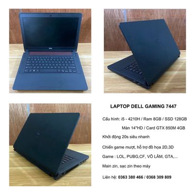 Laptop GAMING Chip HQ - Card GTX 850M 4GB GIÁ RẺ