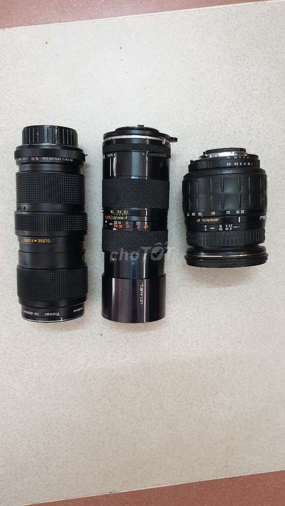 3 Lens máy ảnh cần thanh lý. Mua bán Máy ảnh, Máy quay tại Huyện Thanh Trì Hà Nội được đăng bởi Vũ hình 1