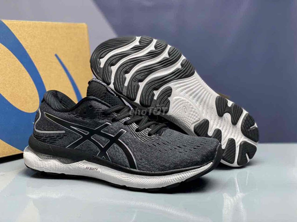Giày Asics GEL-Nimbus 24 màu đen. Mua bán Giày dép tại Thành phố Thuận An Bình Dương được đăng bởi HSHOP GIÀY THỂ THAO  hình 1
