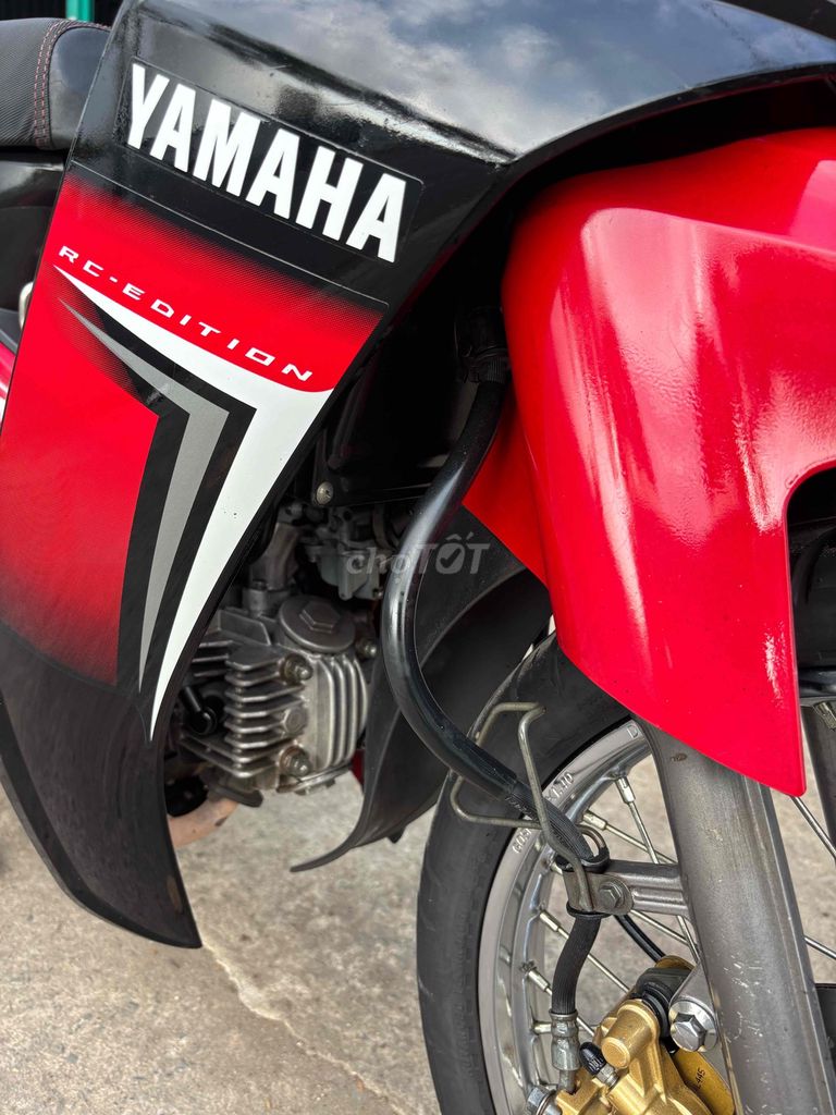 Yamaha Sirius RC Đỏ đen. Mua bán Xe máy tại Thị xã Bến Cát Bình Dương được đăng bởi xe máy trả góp tín nghĩa  hình 4