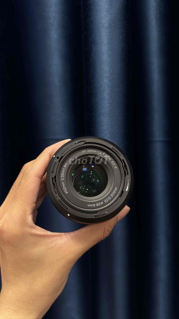 Ống kính Viltrox AF 56mm F1.7 STM ED IF Đen. Mua bán Máy ảnh, Máy quay tại Quận Ninh Kiều Cần Thơ được đăng bởi Đạt Minh hình 1