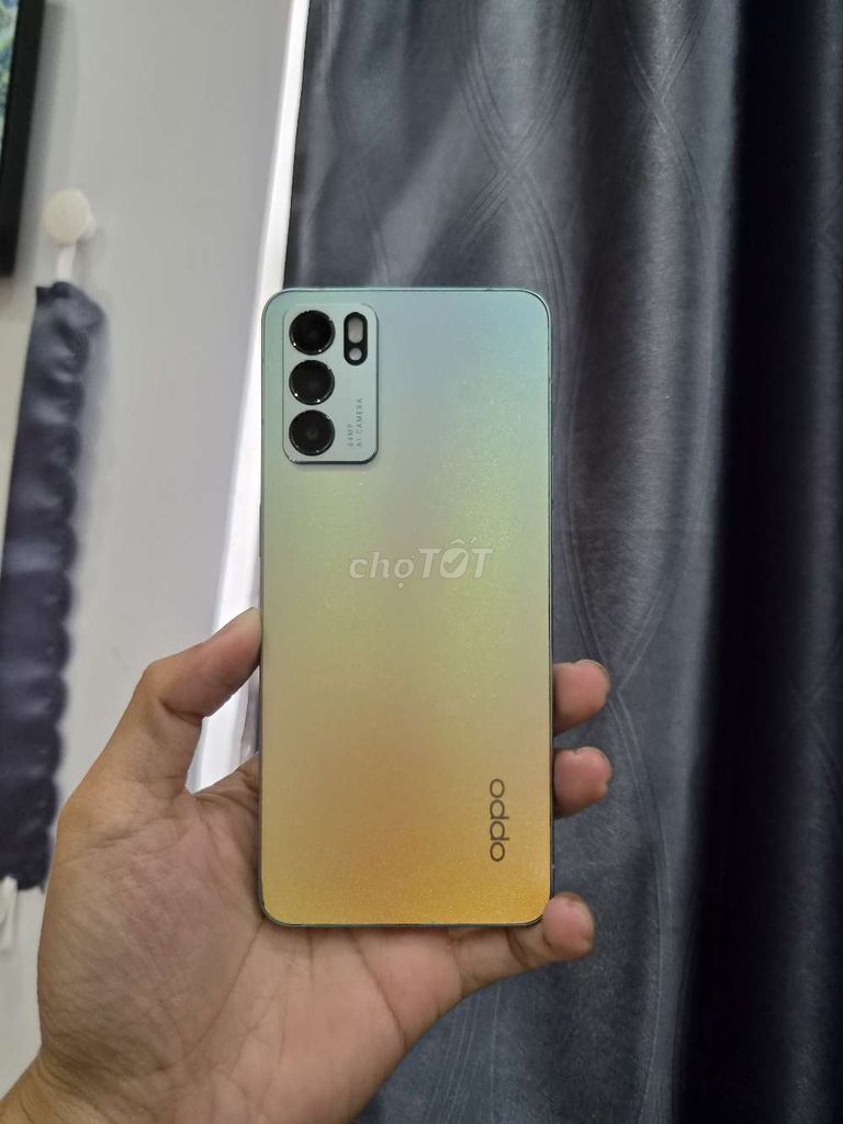 Oppo Reno 6 5G 128GB Xanh. Mua bán Điện thoại tại Thành phố Tam Kỳ Quảng Nam được đăng bởi võ tuan hình 1