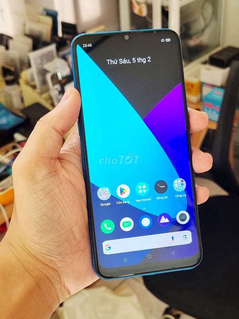 Realme C3 32GB Xanh. Mua bán Điện thoại tại Quận Hải Châu Đà Nẵng được đăng bởi Lộc Roy hình 1