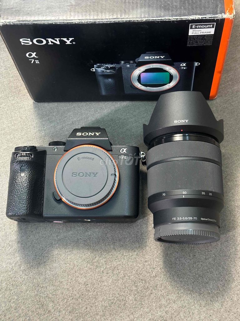 Máy ảnh Sony A7 Mark II + FE 28-70mm OSS Đen. Mua bán Máy ảnh, Máy quay tại Quận Hải Châu Đà Nẵng được đăng bởi Tiến Đạt hình 1