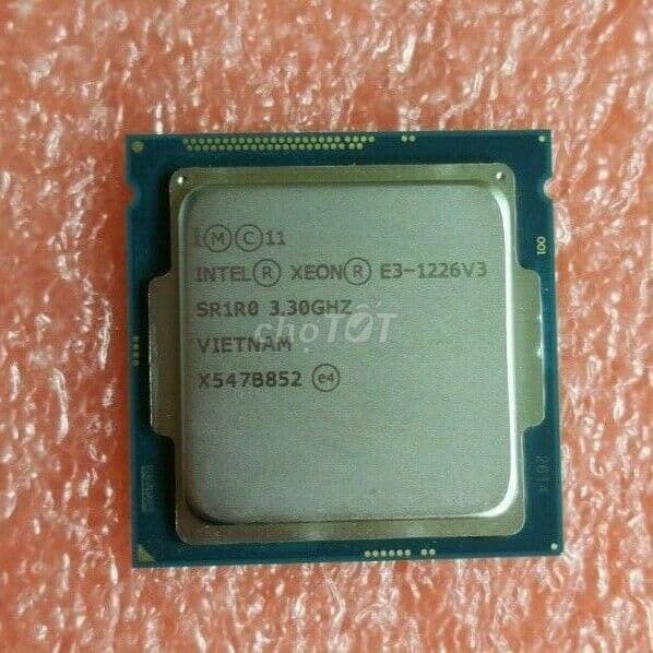 CPU Intel Xeon E3-1226V3. Mua bán Linh kiện (RAM, Card...) tại Huyện Thạch Thành Thanh Hóa được đăng bởi Anh Quân Mai hình 1