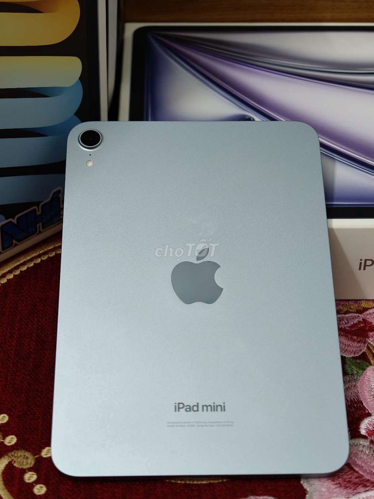 Apple iPad Mini 7 BLUE Like new. Mua bán Máy tính bảng tại Thành phố Dĩ An Bình Dương được đăng bởi Hoàng Hùng hình 1