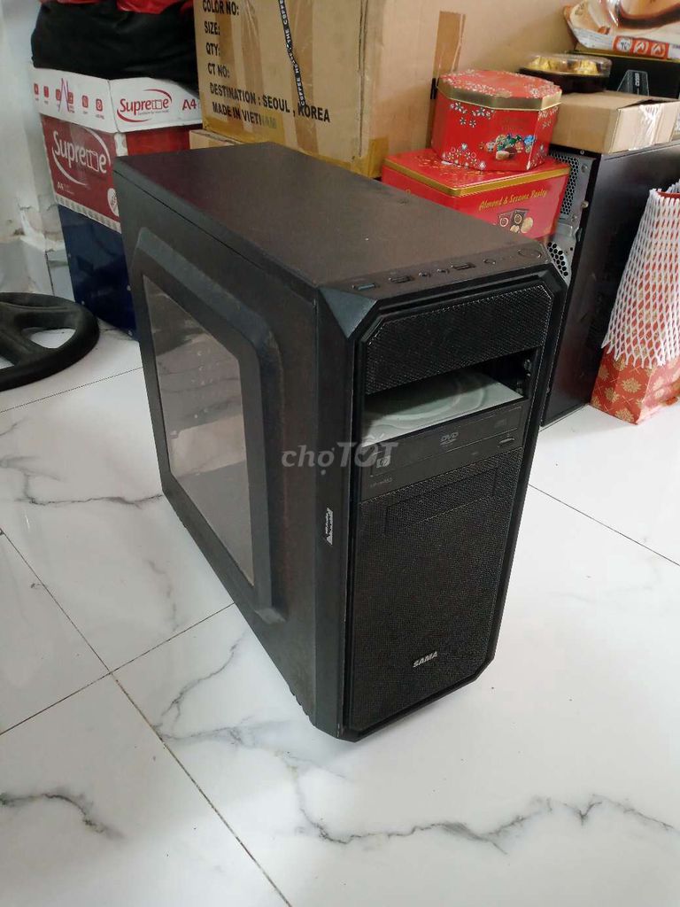 Vỏ máy tính SAMA Đen. Mua bán Linh kiện (RAM, Card...) tại Quận Bình Thạnh Tp Hồ Chí Minh được đăng bởi Nha Tran hình 1