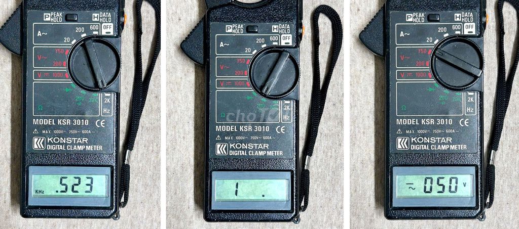 KONSTAR KSR-3010, đồng hồ Ampe kìm