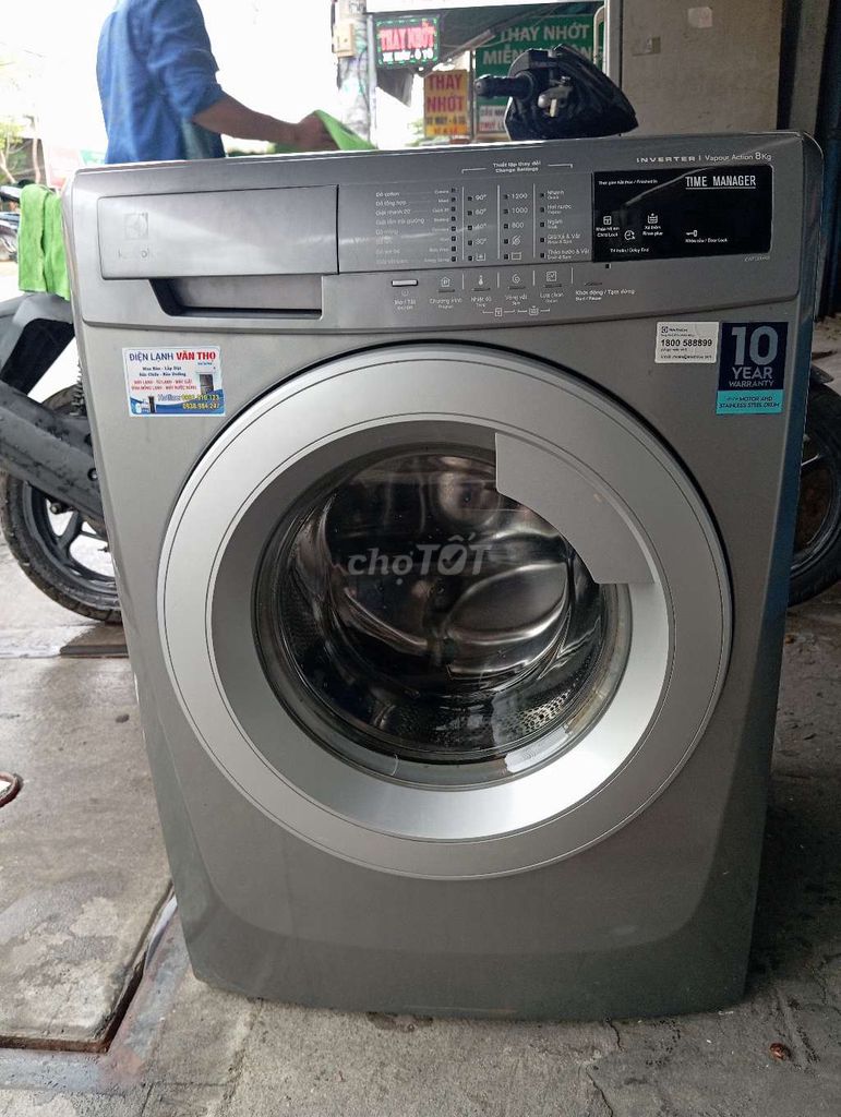 Máy giặc electrolux 8kg.máy invertuer.