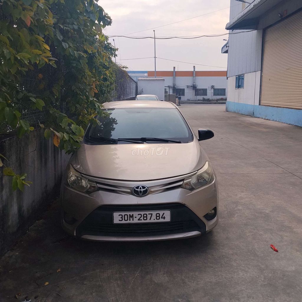 Toyota Vios 2015 Vàng cát. Mua bán Ô tô tại Quận Long Biên Hà Nội được đăng bởi tot giay hình 6