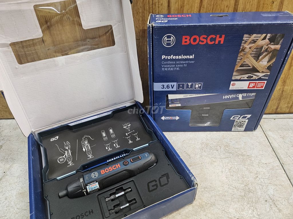 Máy xiết vít pin BOSCH GO (GEN2) Mới,BH 6T giá tốt