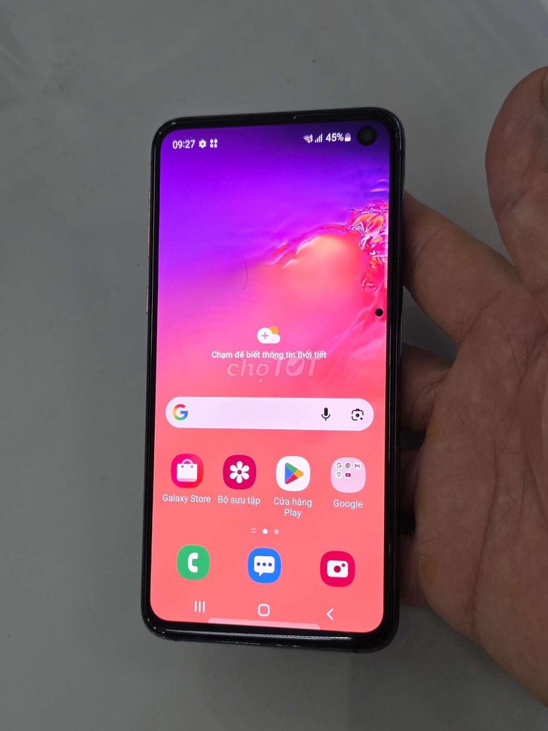 Samsung s10e chính hãng 2 sim. Mua bán Điện thoại tại Quận Cầu Giấy Hà Nội được đăng bởi chú Hùng 60t 163HQV hình 1