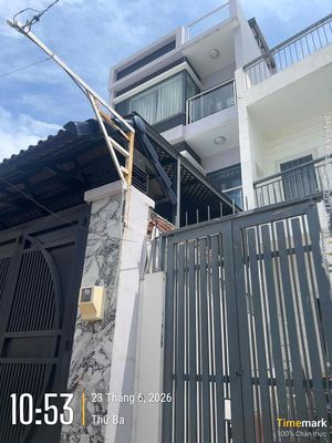 Hiếm! Nhà 4 tầng mới xây, ngang 5m x 22m , chợ Bình Triệu Ql13