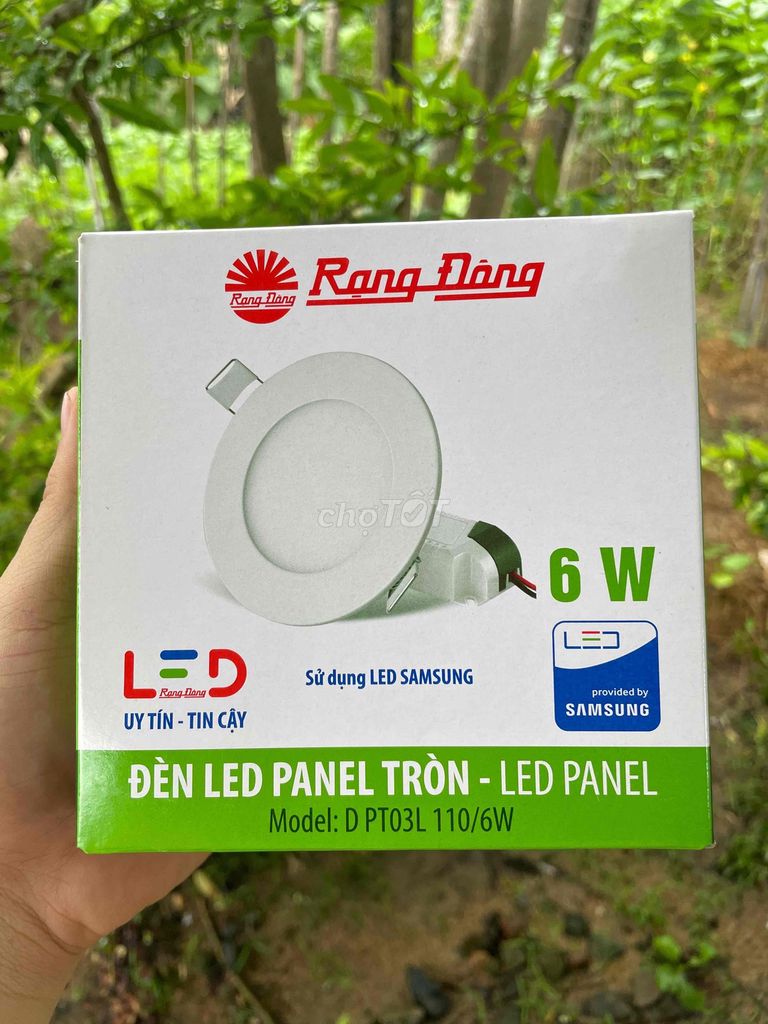 Đèn LED Rạng Đông 6W Trắng. Mua bán Đèn tại Huyện Phú Hòa Phú Yên được đăng bởi Ductran hình 1