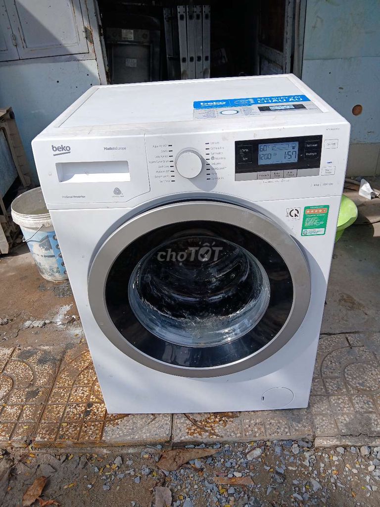 Máy giặt beko 8kg cửa trước