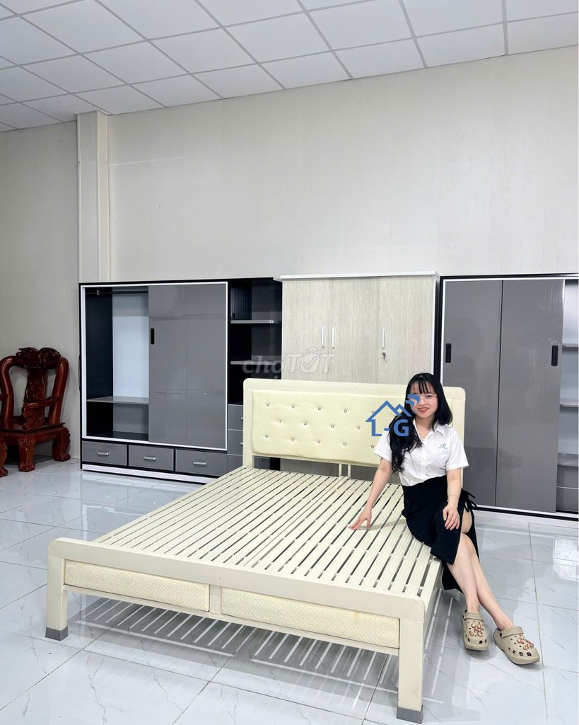 GIƯỜNG SẮT##GIƯỜNG SẮT##GIƯỜNG SẮT##GIƯỜNG SẮT##. Mua bán Giường, chăn ga gối nệm tại Huyện Cần Giờ Tp Hồ Chí Minh được đăng bởi Lâm Gia Decor hình 1