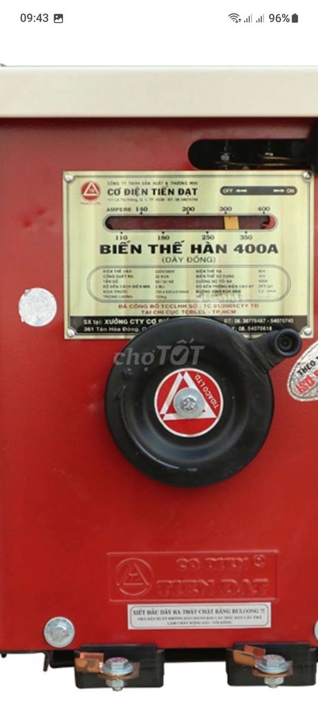 thanh lý nhanh máy hàn như hình dây đồng 6,5 triệu. Mua bán Đồ chuyên dụng, Giống nuôi trồng tại Quận Hồng Bàng Hải Phòng được đăng bởi Nguyenbadung hình 1