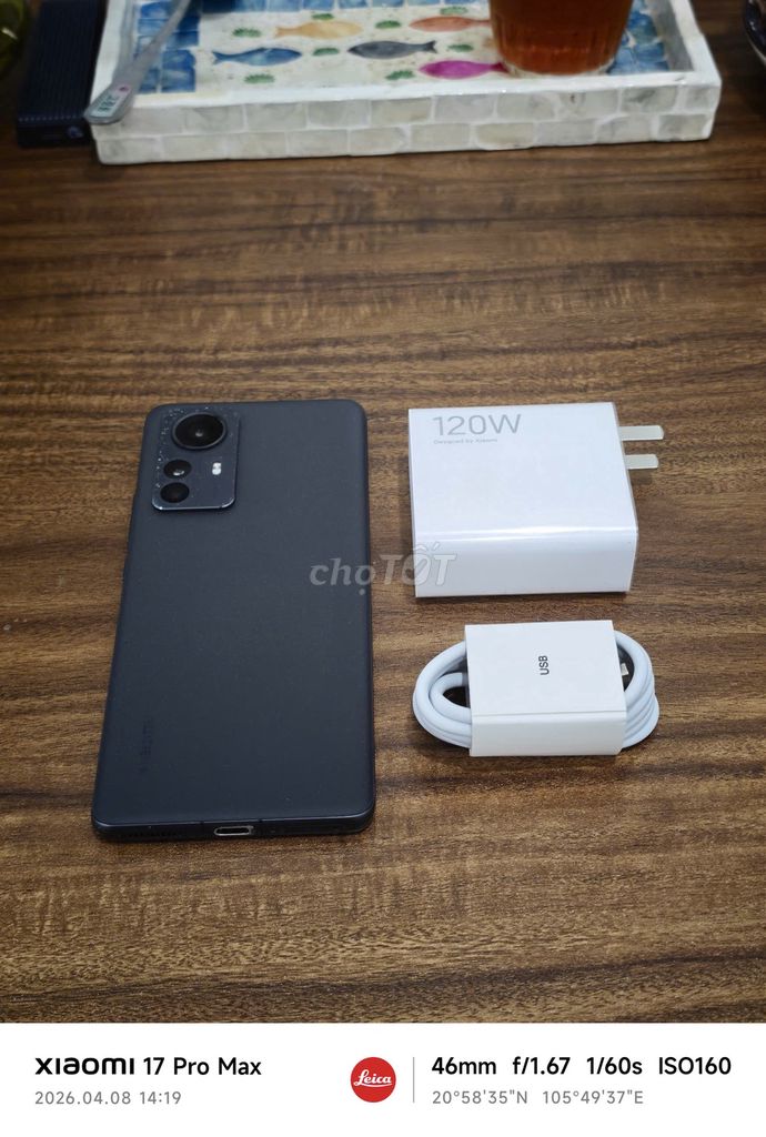 Xiaomi Mi 12 Pro 8/256 Đen sạc 120w có ship COD. Mua bán Điện thoại tại Quận Ba Đình Hà Nội được đăng bởi Android Top hình 1
