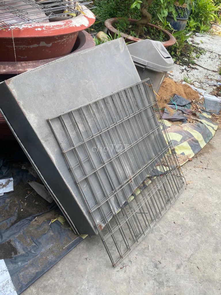 Chuồng gà Kim loại Xám. Mua bán Phụ kiện, Thức ăn, Dịch vụ tại Huyện Bình Chánh Tp Hồ Chí Minh được đăng bởi that hung hình 1