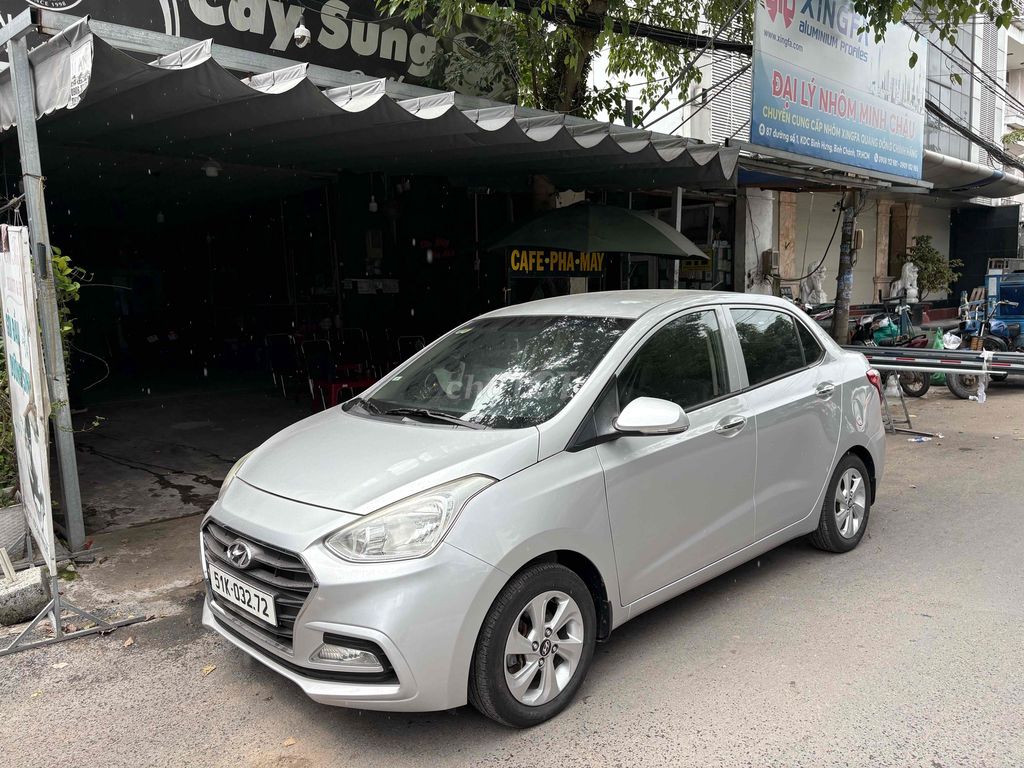 Hyundai Grand i10 2018 Sedan 1.2 MT - 78000 km. Mua bán Ô tô tại Huyện Bình Chánh Tp Hồ Chí Minh được đăng bởi Trân công Đai hình 1