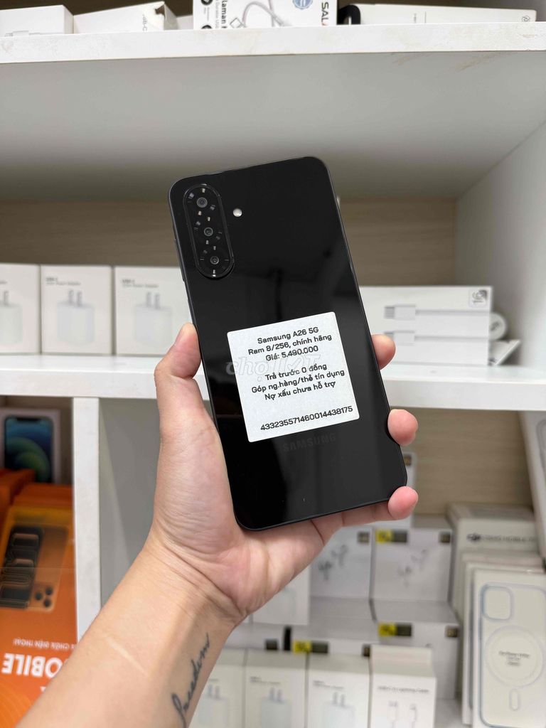 Samsung A26 5G 8GB/256GB Đen Đã qua sử dụng. Mua bán Điện thoại tại Thành phố Long Xuyên An Giang được đăng bởi Khoa Knmobile An Giang hình 1